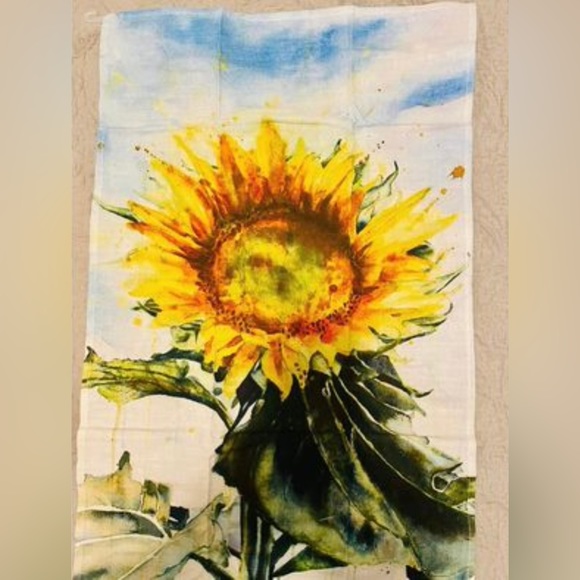 *Sunflower Kitchen Towel - Picture 4 of 10